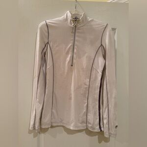 Goode Rider heavyweight bamboo and cottonLong Sleeve 1/4 zip Top